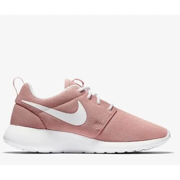 Nike Women's Roshe One Coral Stardust / White Running Shoes 844994-603 SIZE 8 - Picture 5 of 5